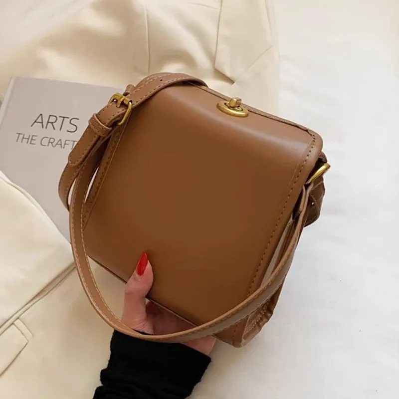 Amozae-Luxury Design Bag Retro Women Handbag Ins Fashion Women Crossbbody Bag Casual Female Bag