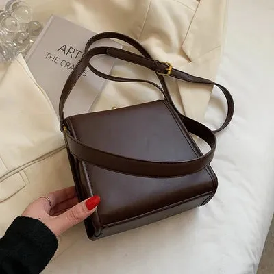 Amozae-Luxury Design Bag Retro Women Handbag Ins Fashion Women Crossbbody Bag Casual Female Bag