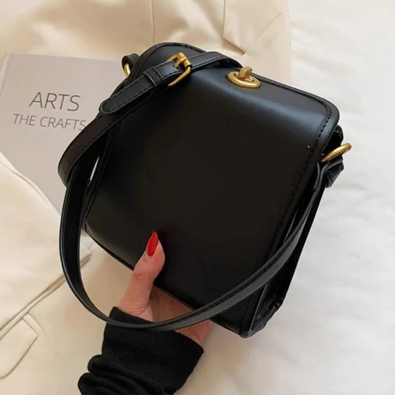 Amozae-Luxury Design Bag Retro Women Handbag Ins Fashion Women Crossbbody Bag Casual Female Bag