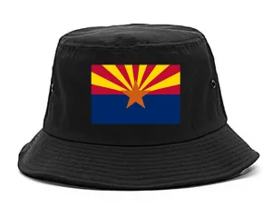 Arizona State Flag AZ Chest Mens Bucket Hat