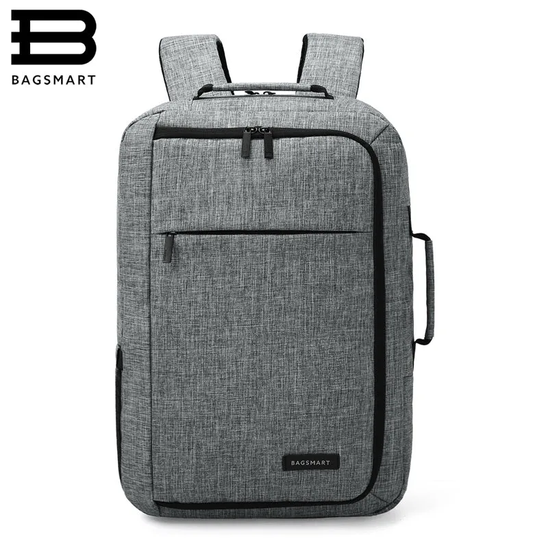 BAGSMART Laptop Backpack Bolsa Mochila for 15.6 Inch Notebook Rucksack School Bag