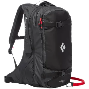 Black Diamond Jetforce Pro Split Backpack 25L with Airbag, Black