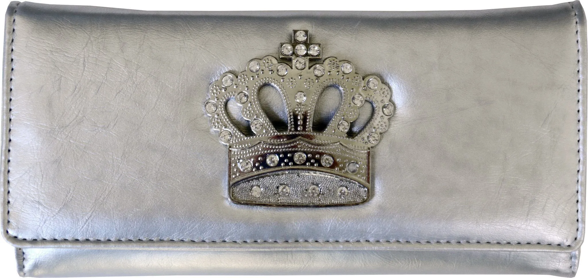 Checkbook Super Soft Feel Women Crown Wallet