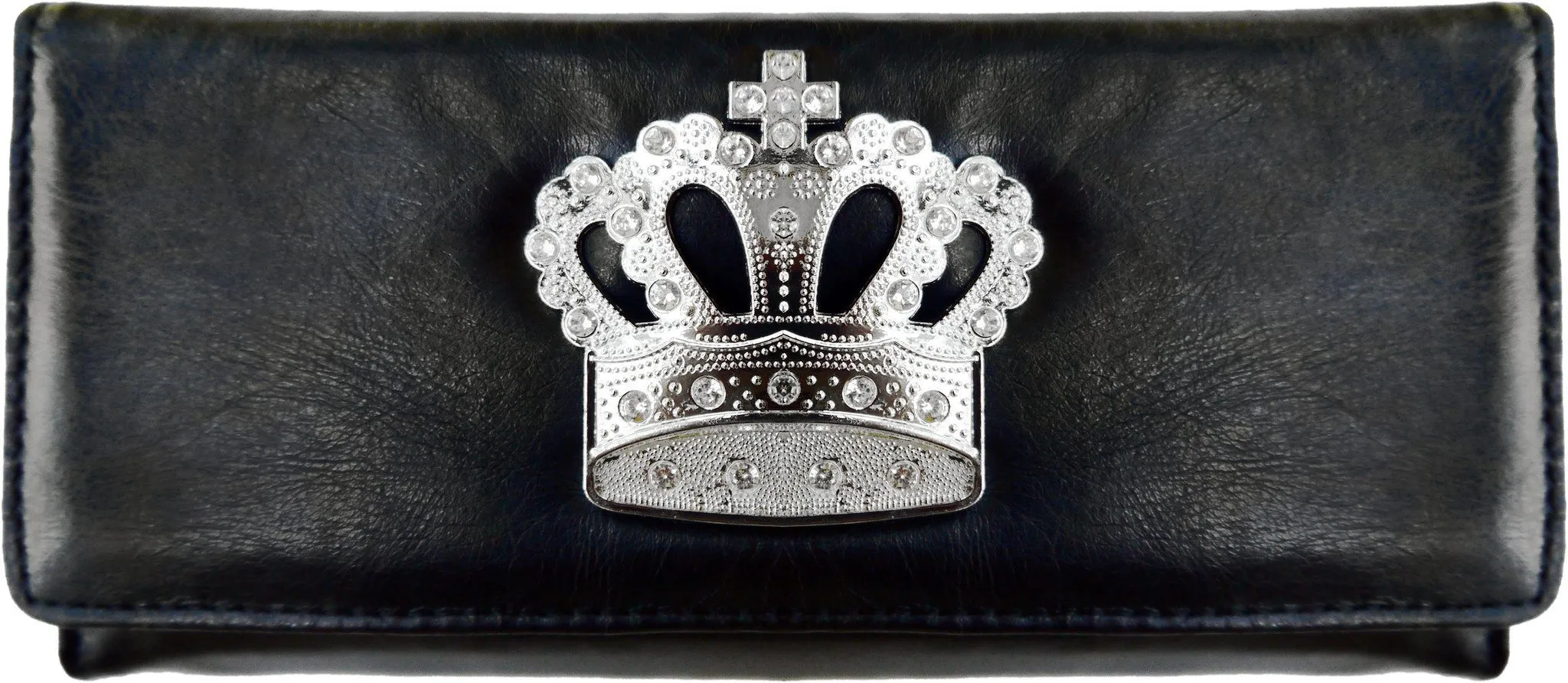 Checkbook Super Soft Feel Women Crown Wallet