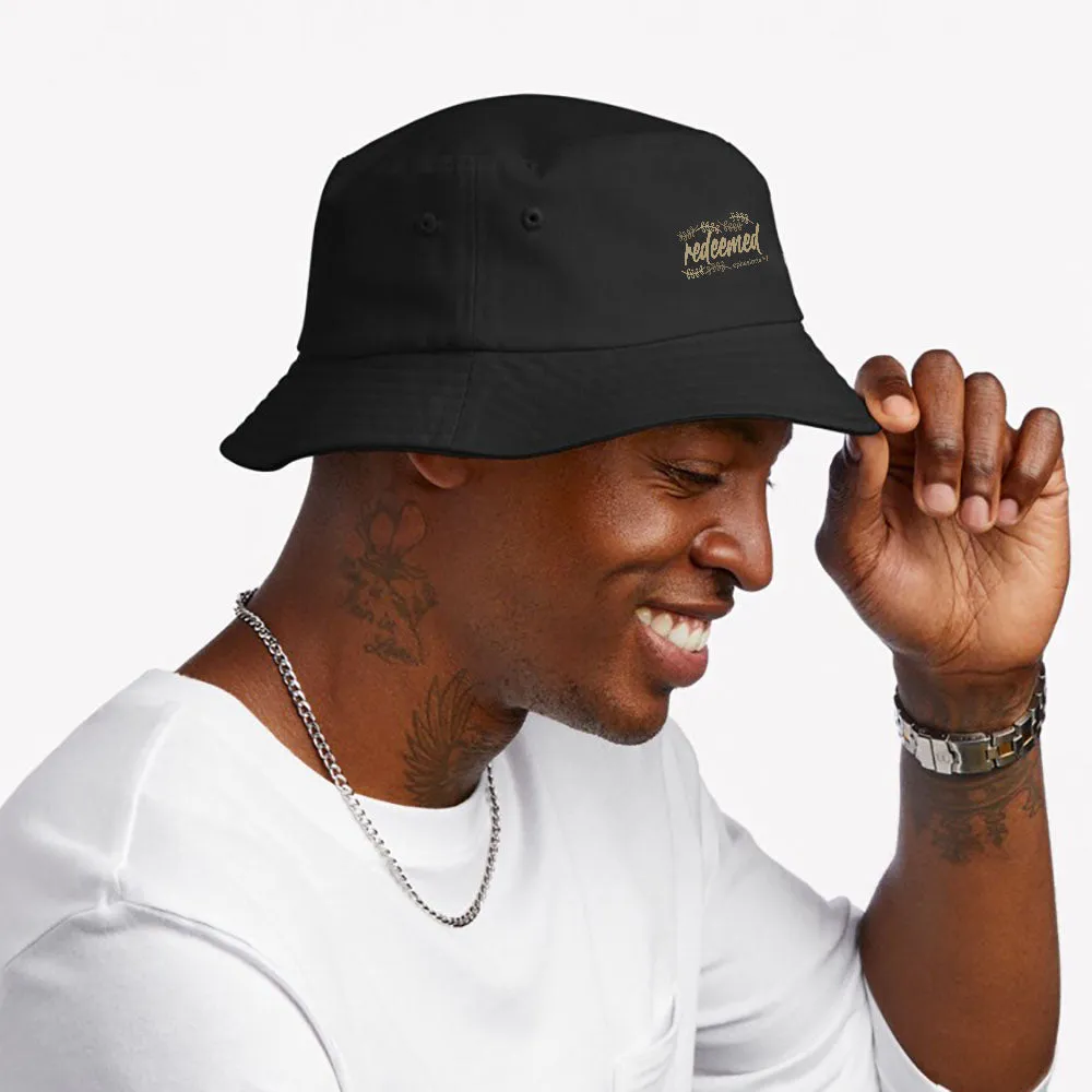 Christianity Redeemed Ephesians 1_7 Christian Bucket Hat