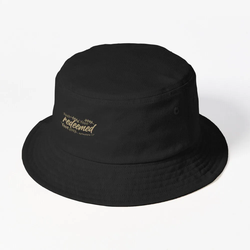 Christianity Redeemed Ephesians 1_7 Christian Bucket Hat