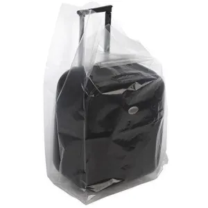 Clear Gusseted Poly Bags. 24 x 10 x 48 x 3 mil