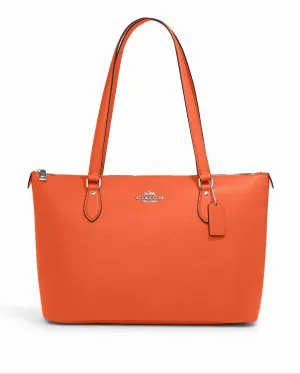 Coach Women's Bright Orange Gallery Tote