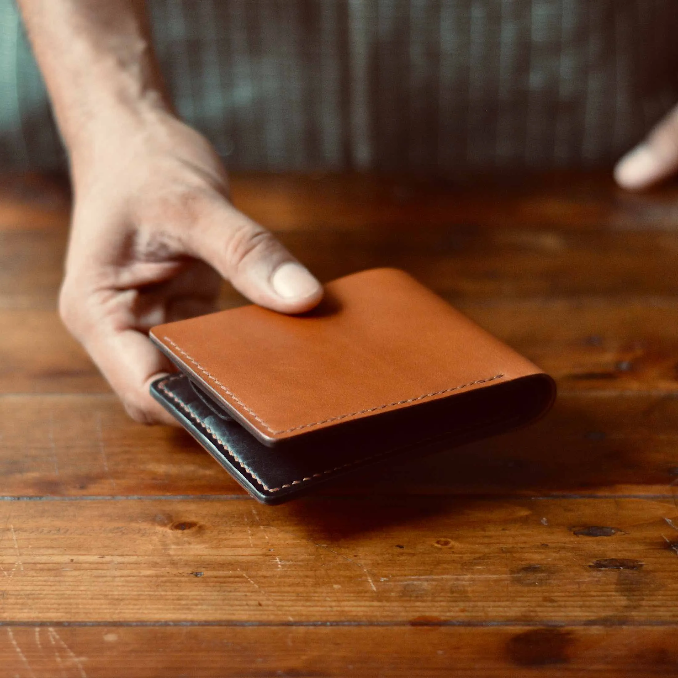 Coin Pocket Wallet No. 1 - Dual Tone