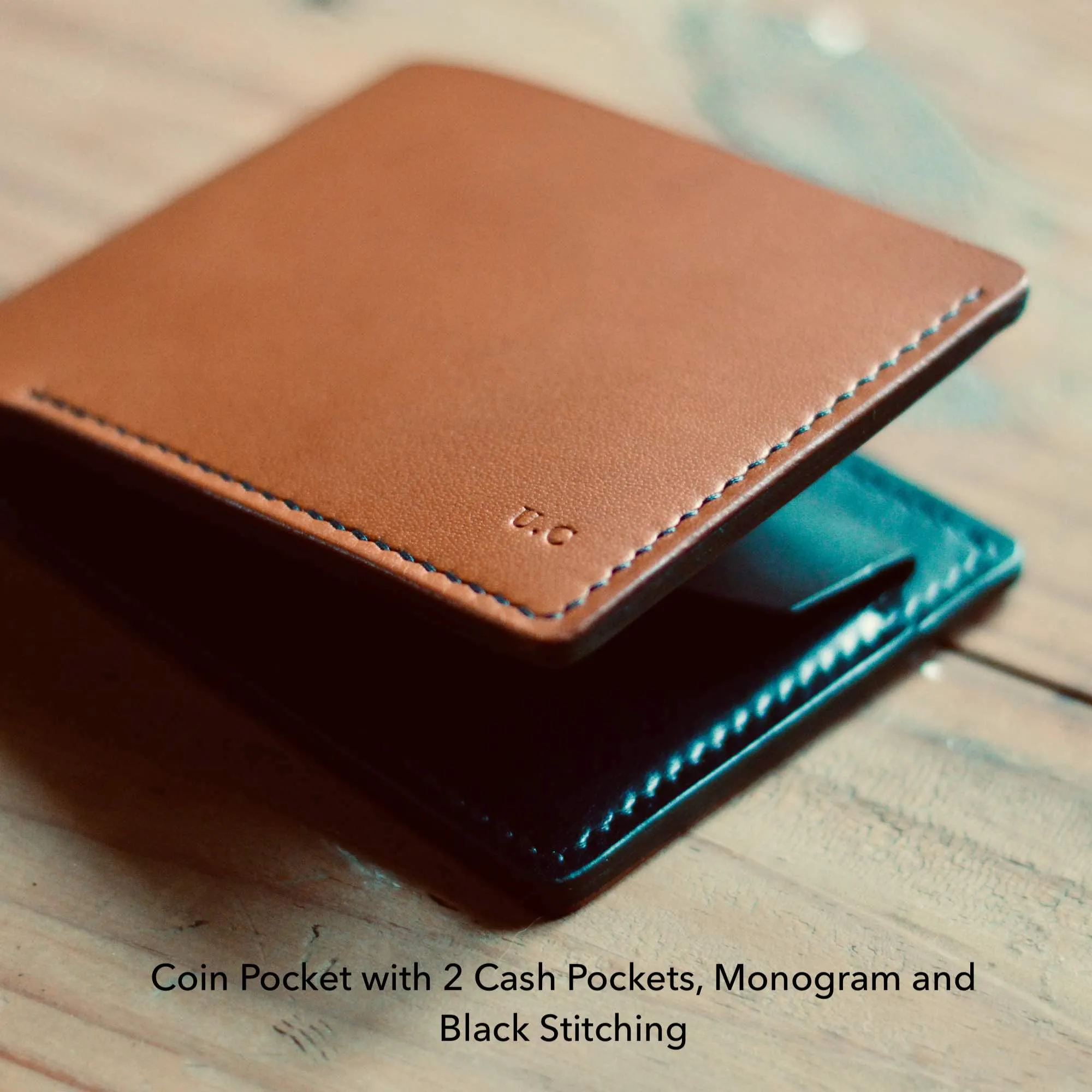 Coin Pocket Wallet No. 1 - Dual Tone