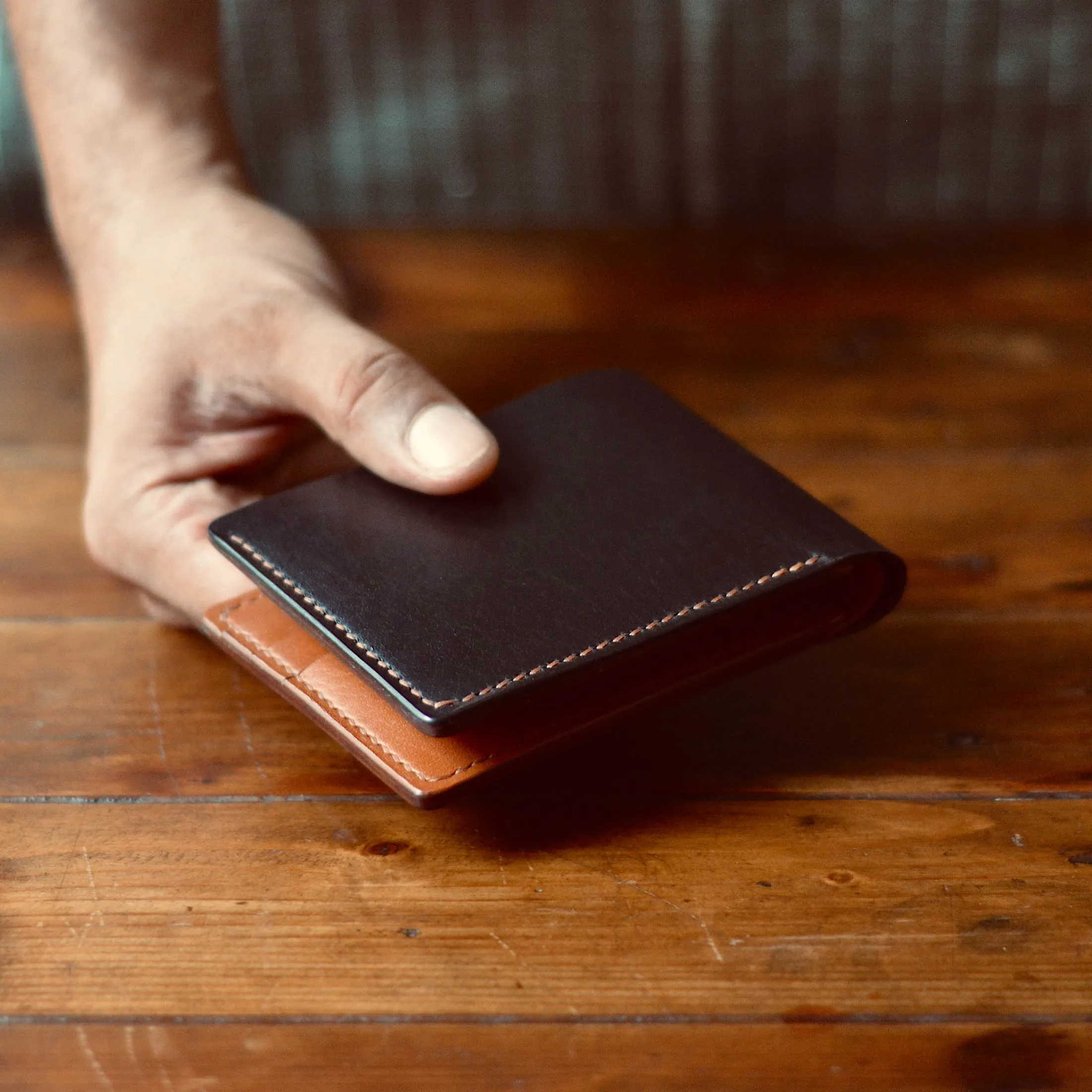 Coin Pocket Wallet No. 1 - Dual Tone