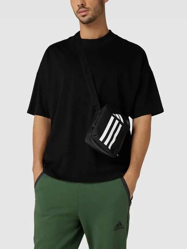 Crossbody bag with ADIDAS SPORTSWEAR label, black