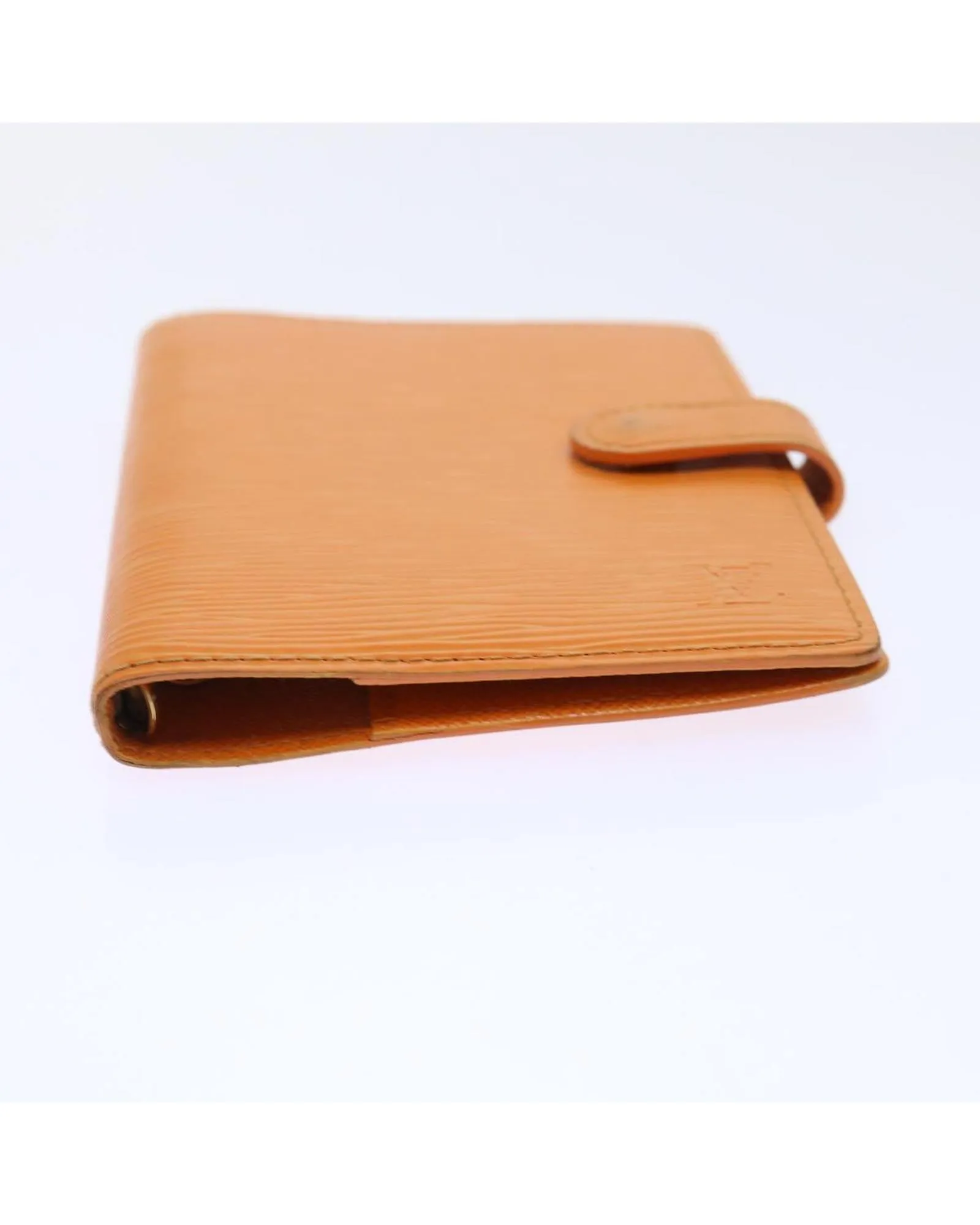 Epi Leather Day Planner Cover with Clasp Button