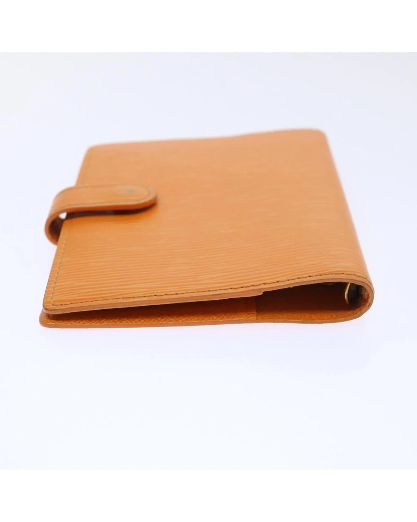 Epi Leather Day Planner Cover with Clasp Button