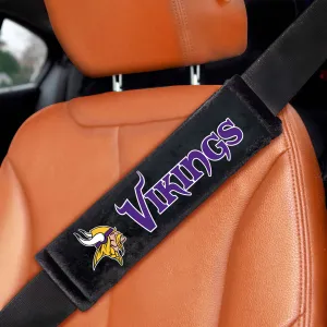 Fanmats Minnesota Vikings Embroidered Seatbelt Pad - 2 Pieces