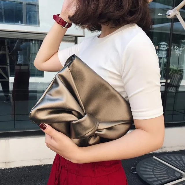 Fashion Bow tie Women Envelope clutch bag Luxury design lady evening bags Chain Crossbody Bags for Women's shoulder bag Clutches