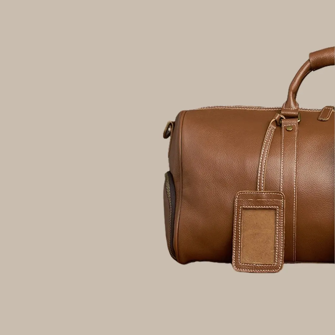 Genuine Leather Travel Bag