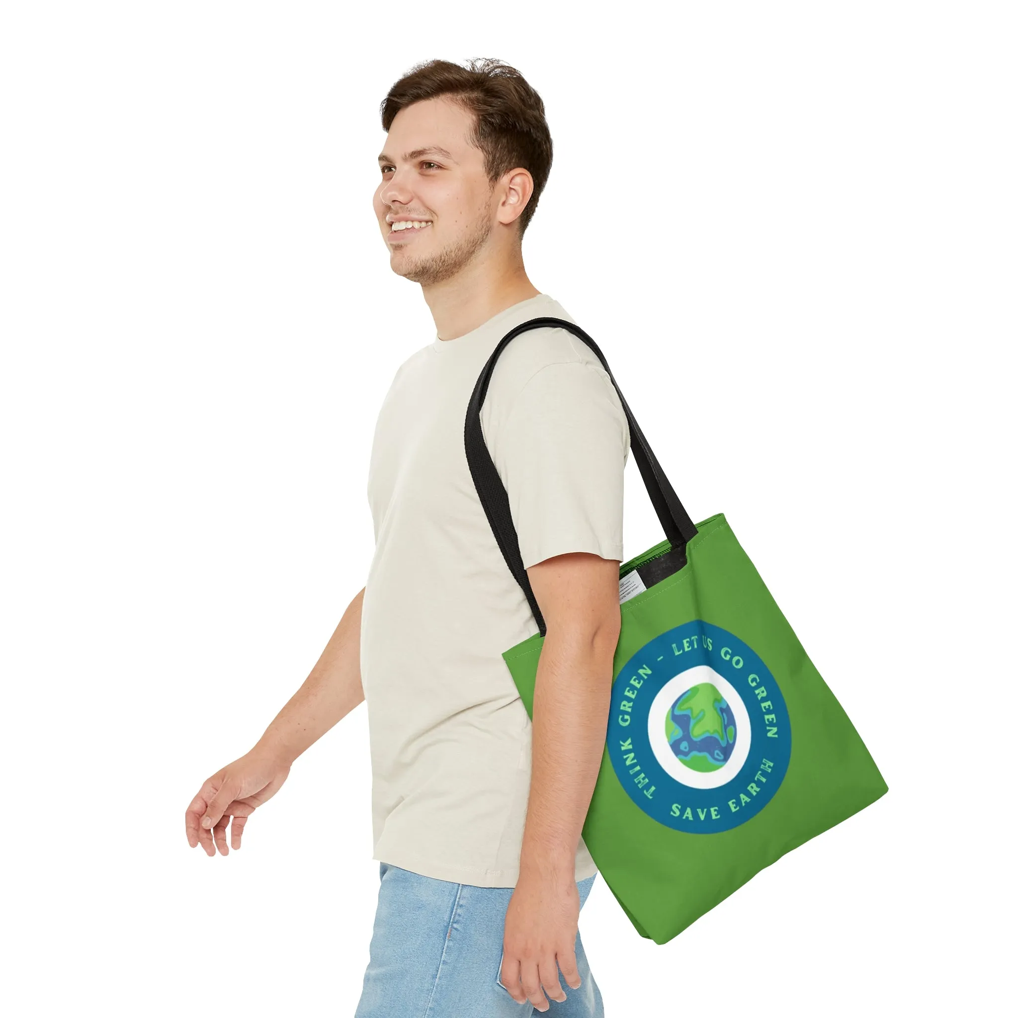 Go Green Tote Bag (AOP)