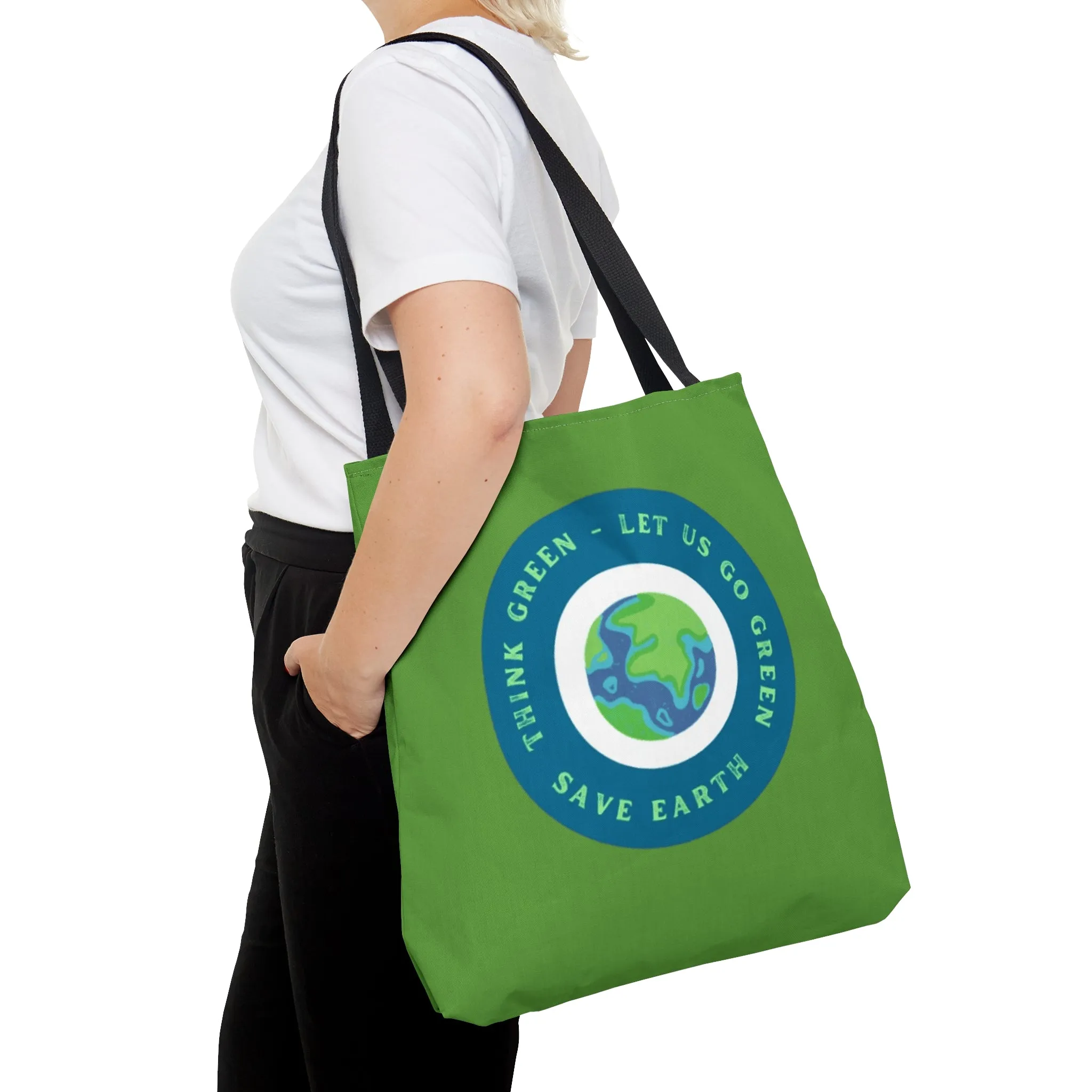 Go Green Tote Bag (AOP)