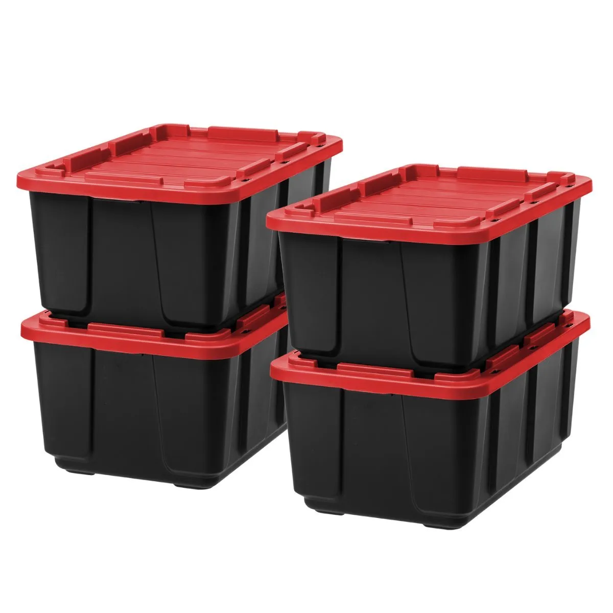 Heavy Duty Utility Tough Tote 4 Pack - 27 gal. (108 qt.)