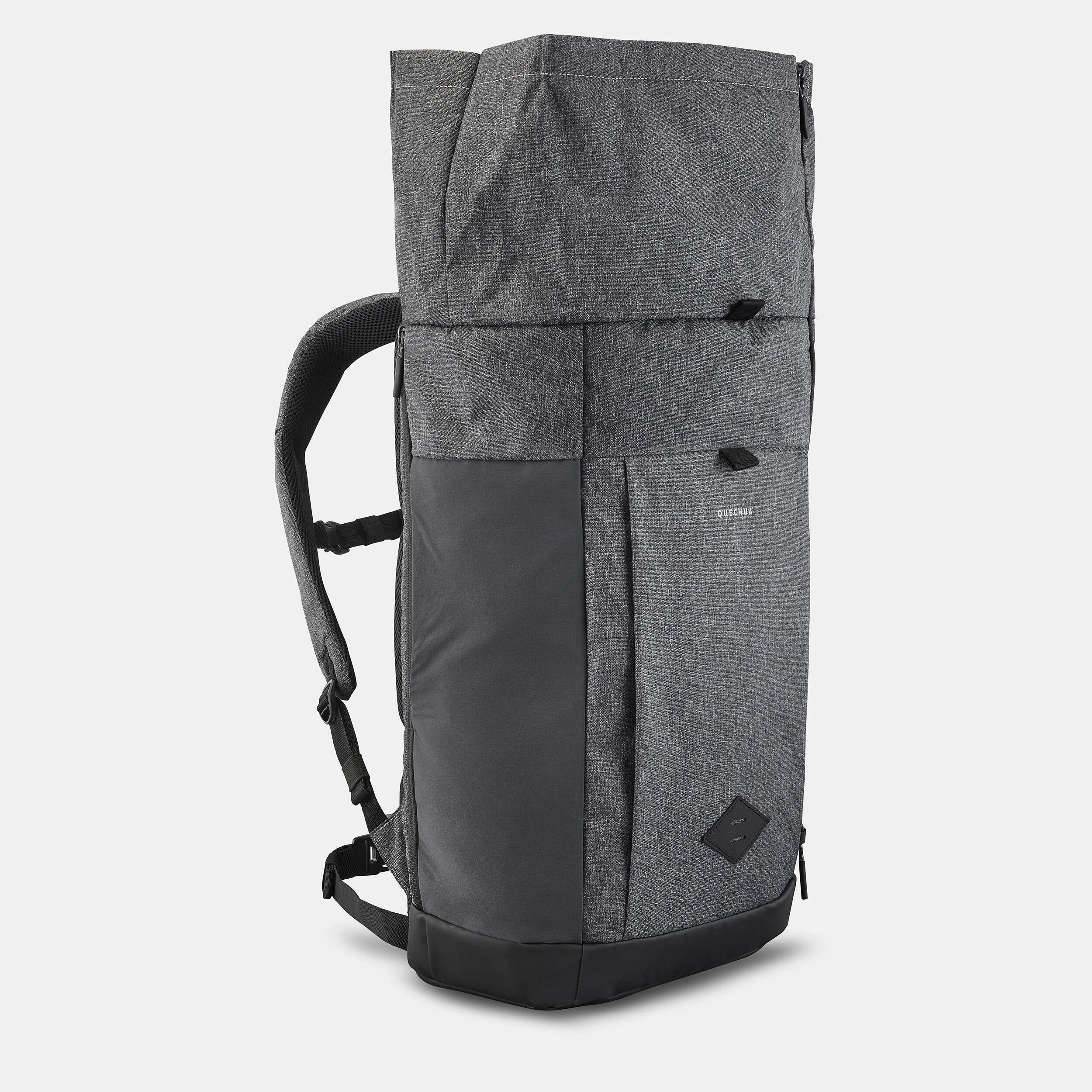 Hiking backpack Quechua Escape 500 Rolltop 32 l, gray