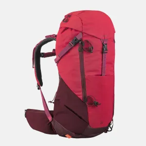 Hiking backpack Quechua MH500 20 l, red/maroon