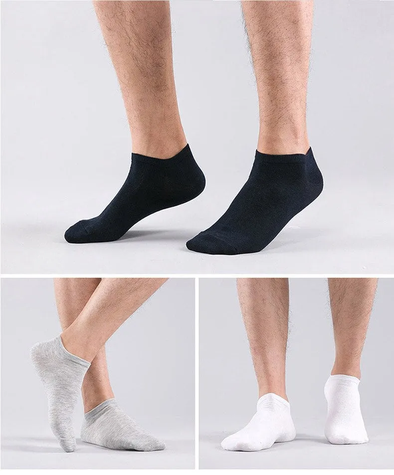 HSS Brand 12Pairs / lot Men Cotton Socks Summer Thin Breathable Socks High Quality No Show Boat Socks Boy Students Short Sock