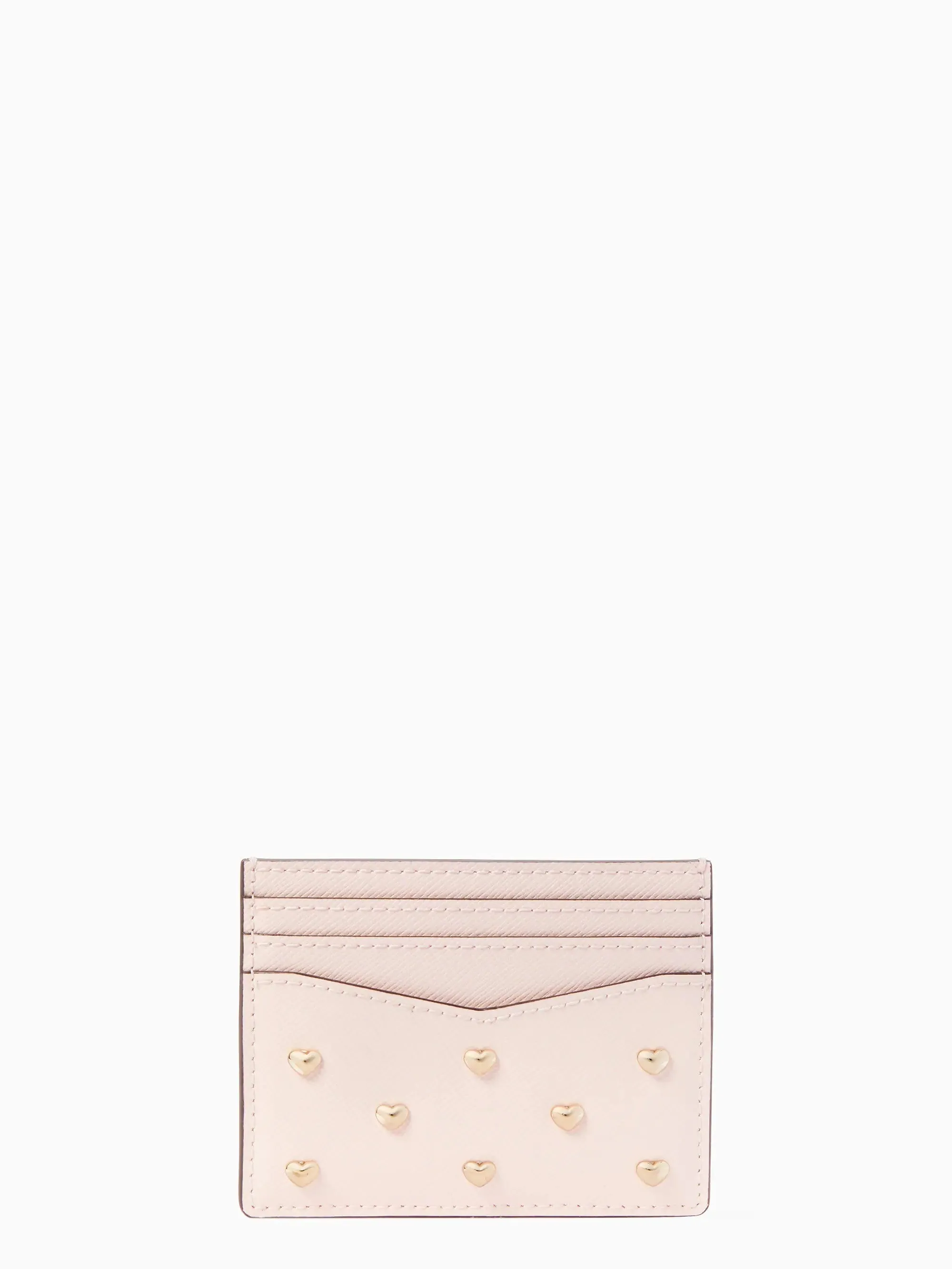 Kate Spade Staci Studded Hearts Small Slim Cardholder