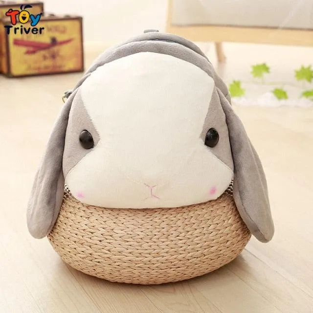 Kawaii Plush Bunny Backpack - Kawaii Backpacks