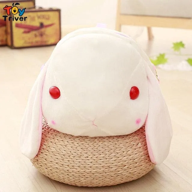 Kawaii Plush Bunny Backpack - Kawaii Backpacks