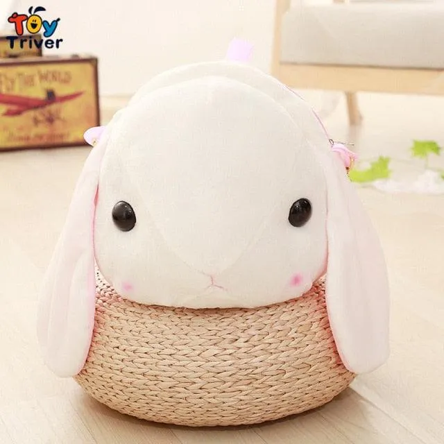 Kawaii Plush Bunny Backpack - Kawaii Backpacks