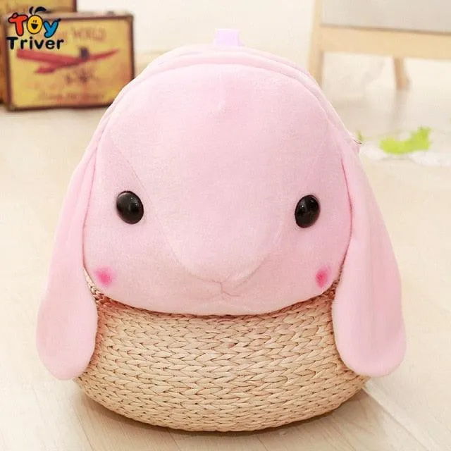 Kawaii Plush Bunny Backpack - Kawaii Backpacks