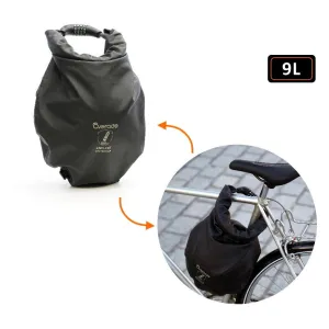 Loxi security bag with built-in anti-theft device: waterproof OVERADE ,  black