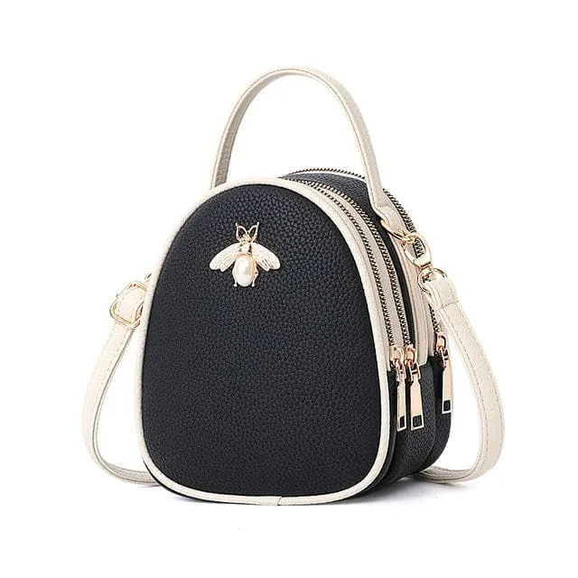 Luxury Fashion Bee Decoration Women Designer Handbags