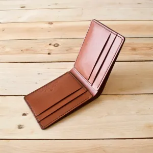 Mini Classic Wallet - Chestnut