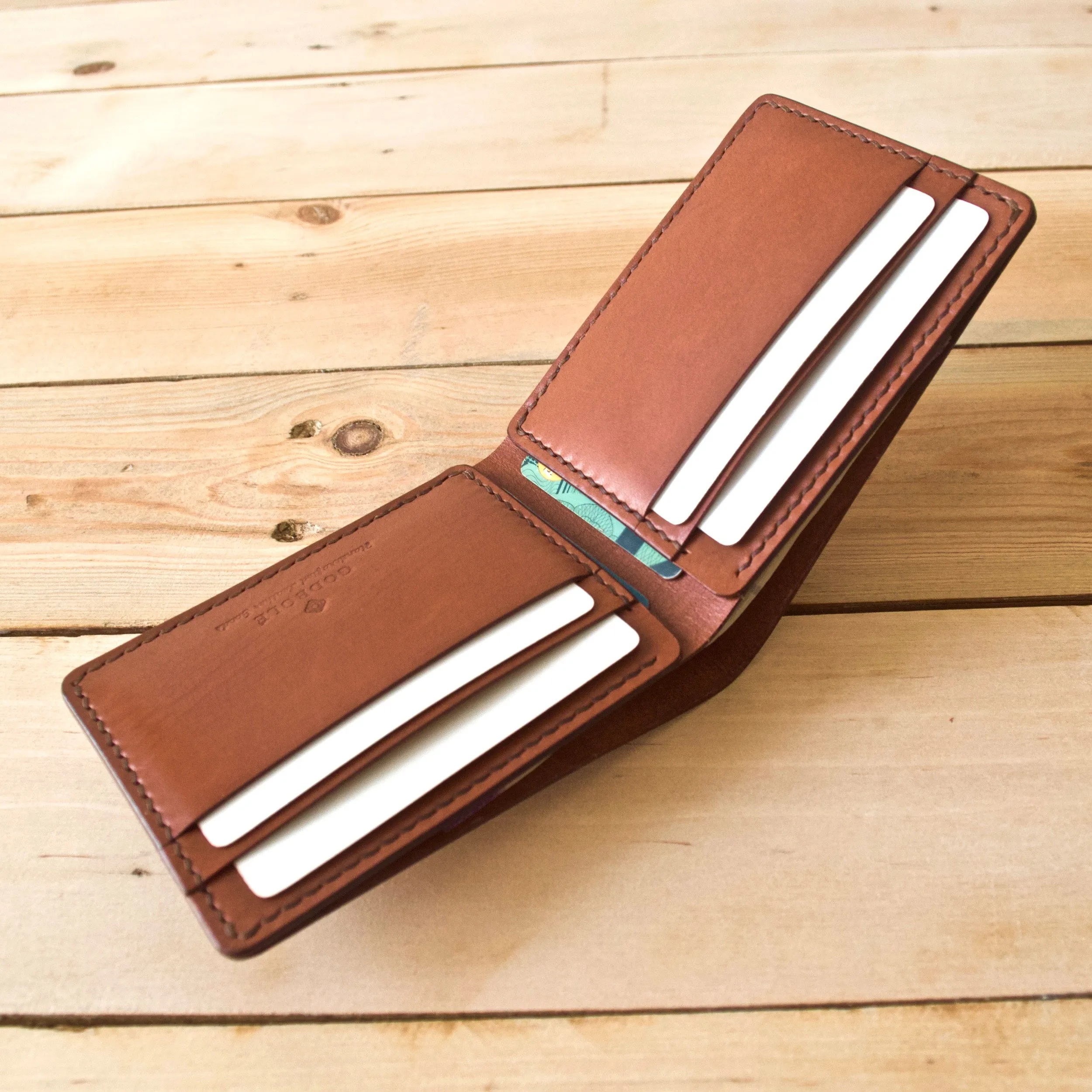 Mini Classic Wallet - Chestnut