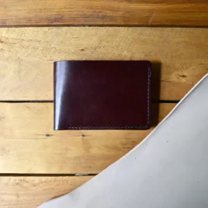 Mini Classic Wallet - Mahogany