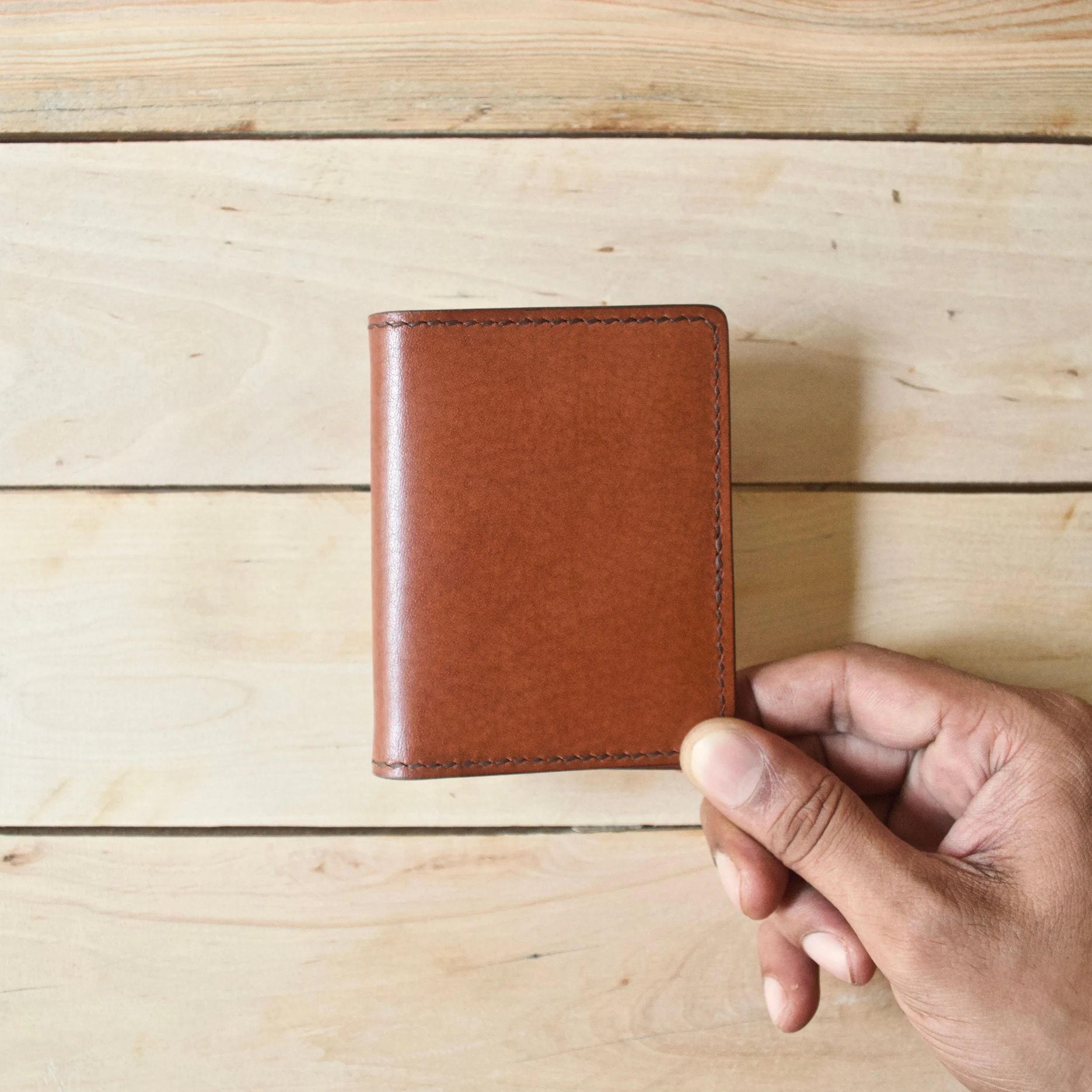 Minimal Bifold No. 1 - Chestnut