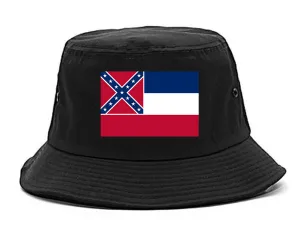 Mississippi State Flag MS Chest Mens Bucket Hat