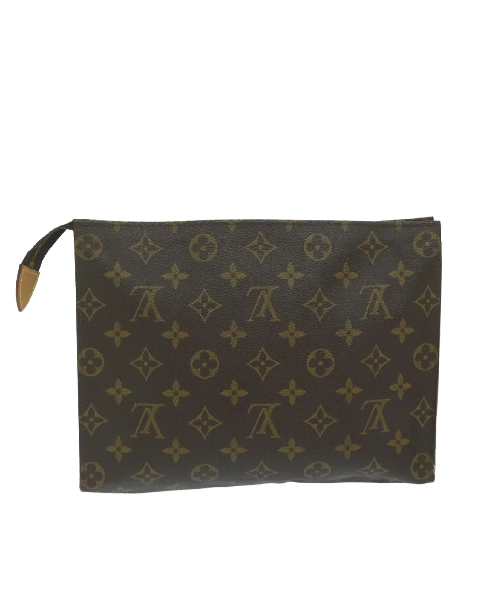 Monogram Canvas Pouch with Accessory - French Made