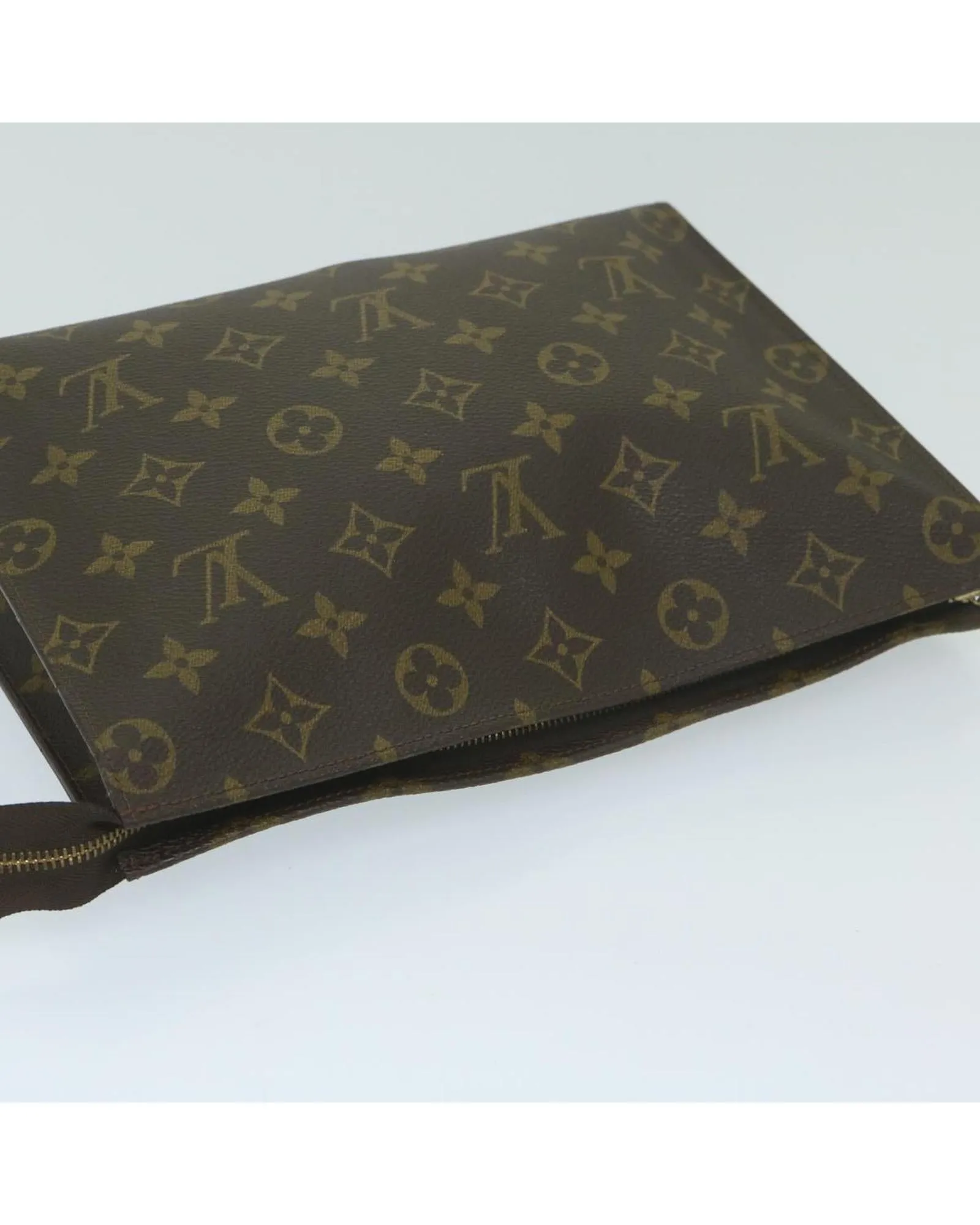 Monogram Canvas Pouch with Accessory - French Made