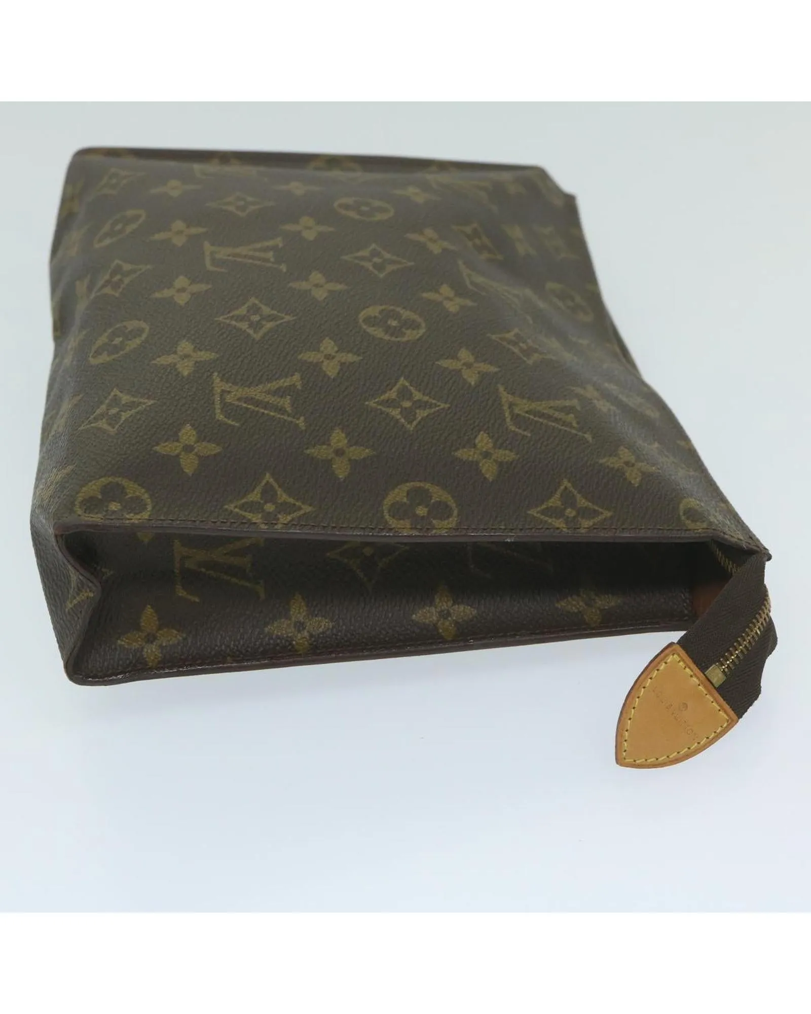 Monogram Canvas Pouch with Accessory - French Made