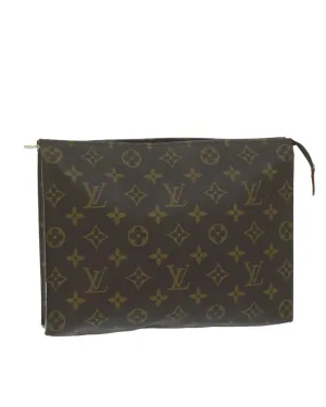 Monogram Canvas Pouch with Accessory - French Made