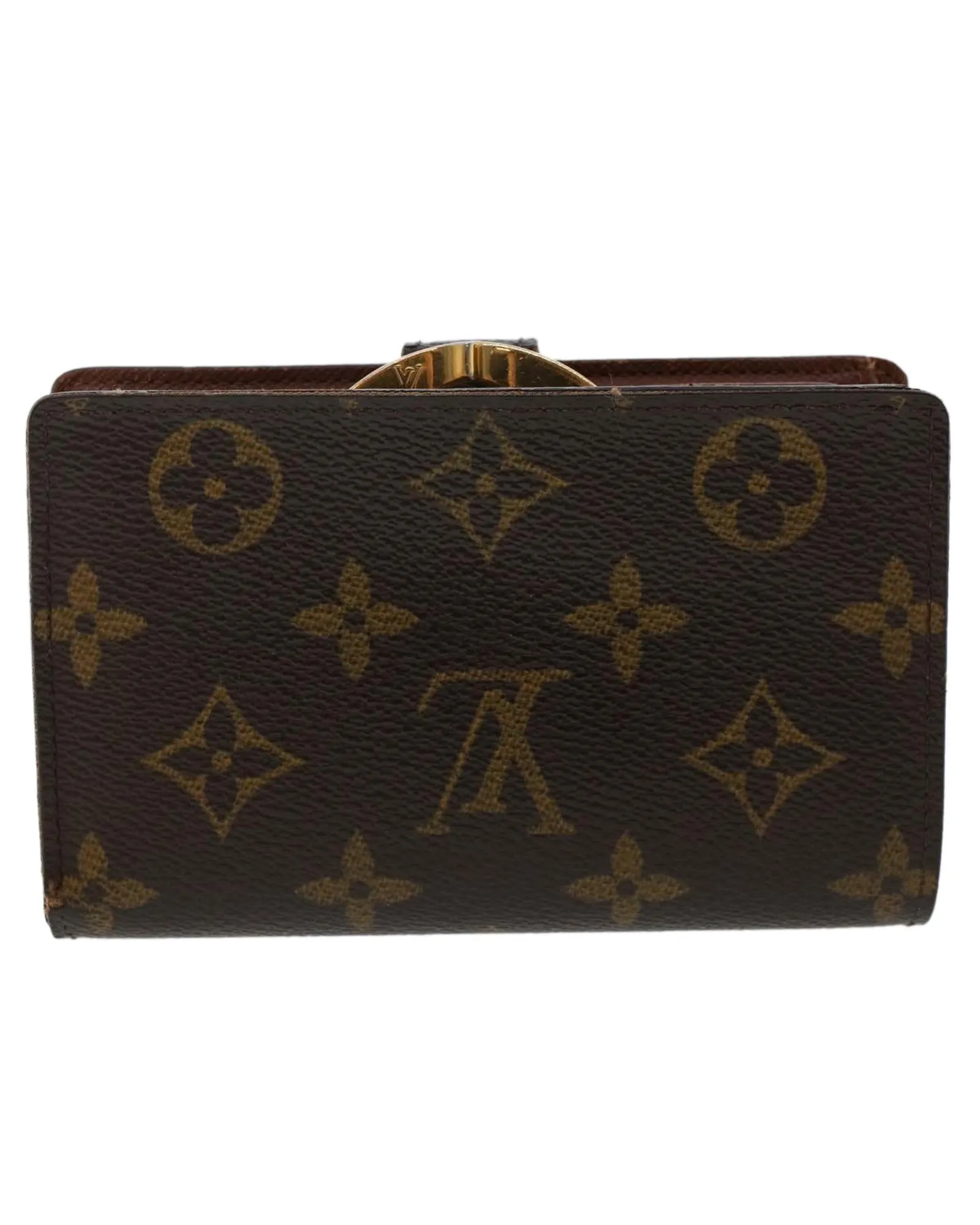 Monogram Wallet with Clasp Button - RANK C