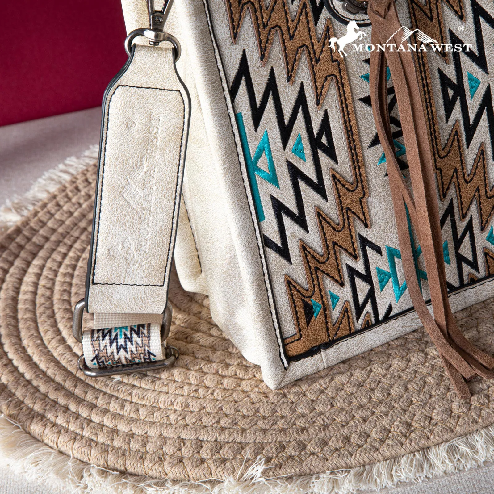 Montana West Aztec Southwestern Collection Tote/Crossbody Conceal Carry Bag | Mwf1051g-8250tn |