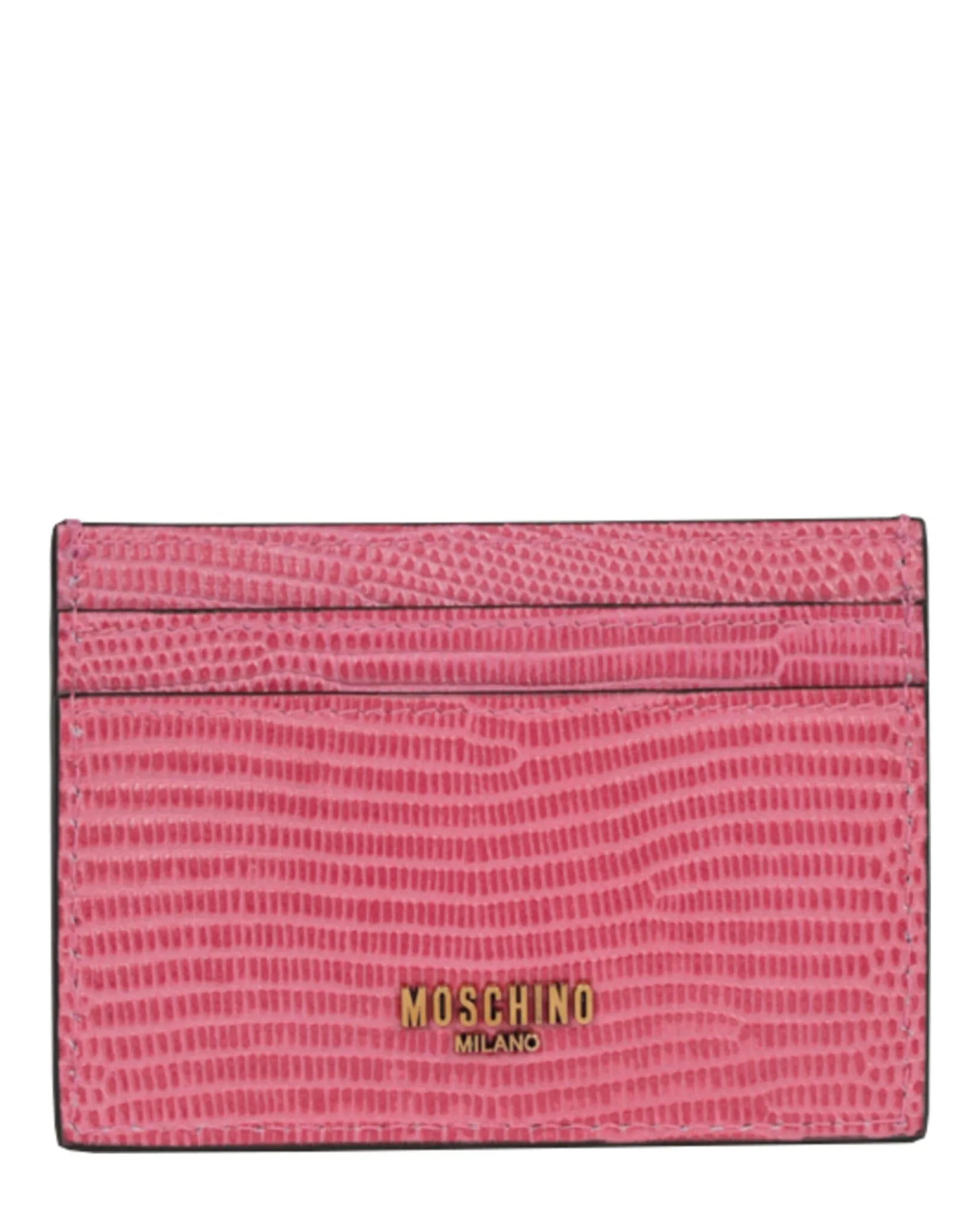 Moschino Moschino Leather Card Holder