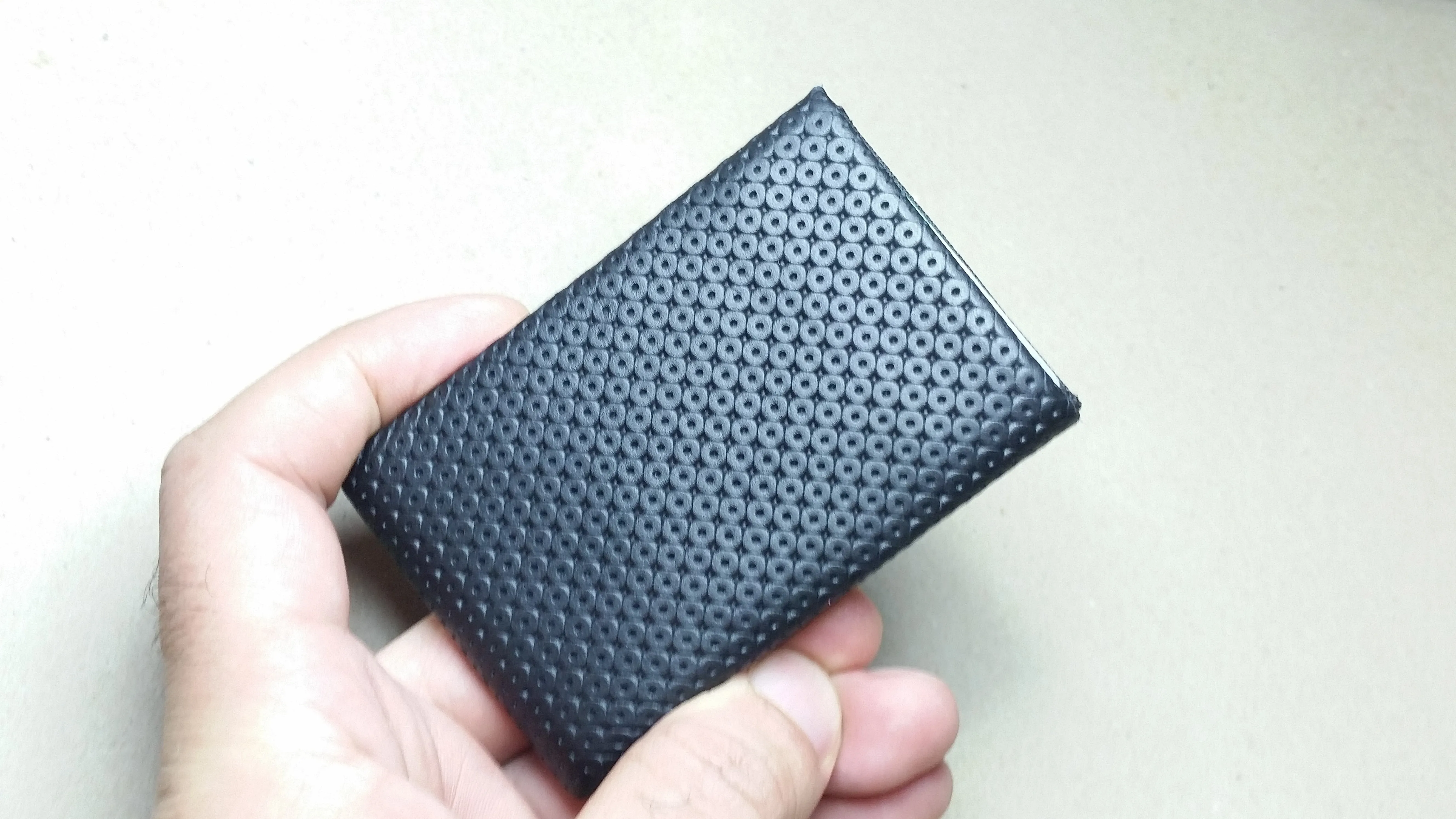 Nero Wallet 01 Design Series - The Ultimate Minimalist Wallet - RFID protection 3 2