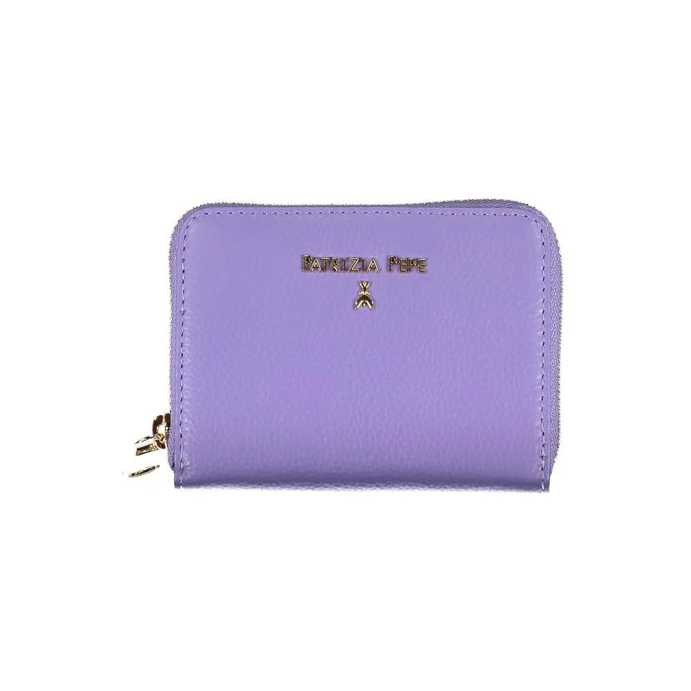 Patrizia Pepe Elegant Purple Polyethylene Wallet