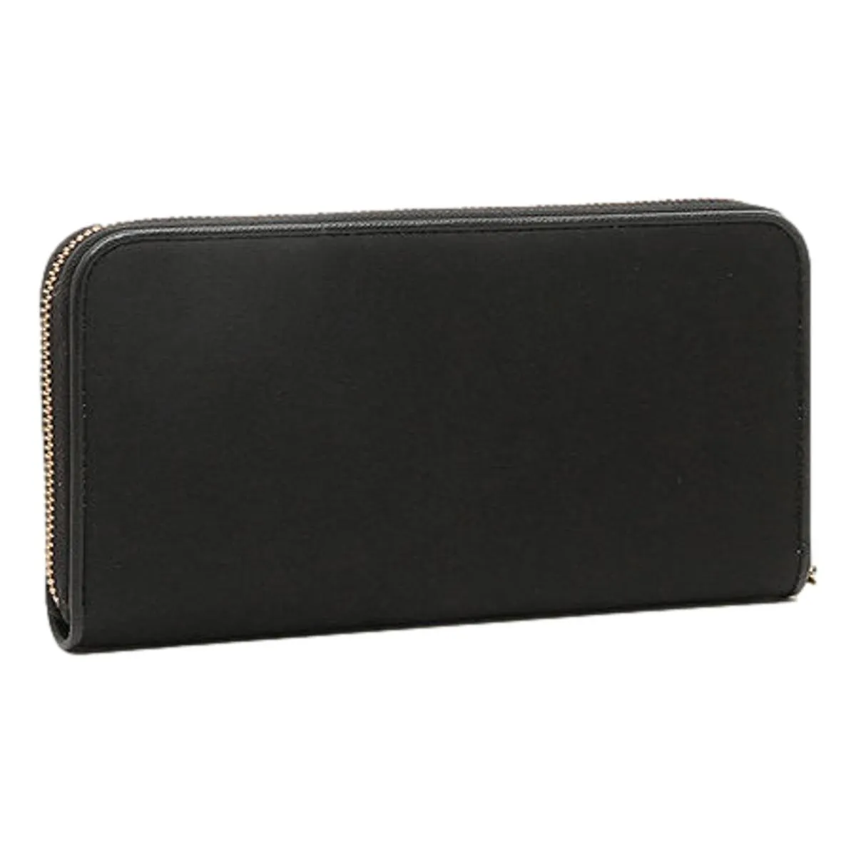 Prada Black Tessuto Nylon Zip Around Wallet