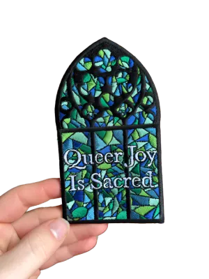 Queer Joy Is Sacred Patch